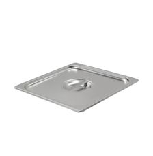 Tapa Lisa Para Inserto Dos Tercios Inoxidable 35x32.5cm Gn U-TI-23-L KEGO